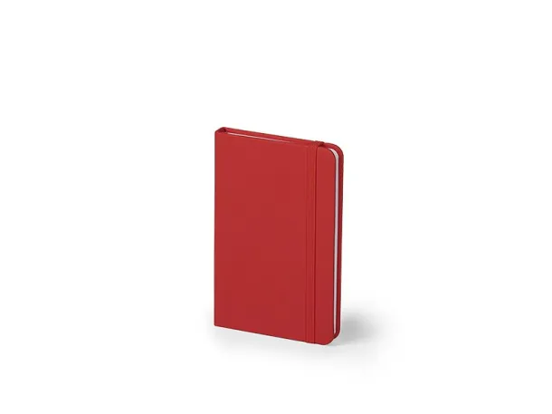 NOTE MINI Notes s elastičnom trakom, A6 Crvena