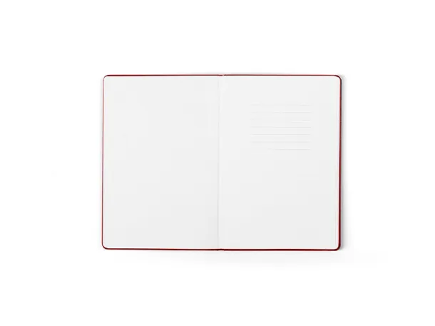 NOTE MINI Notes s elastičnom trakom, A6 Crvena