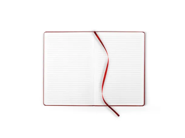 NOTE MINI Notes s elastičnom trakom, A6 Crvena
