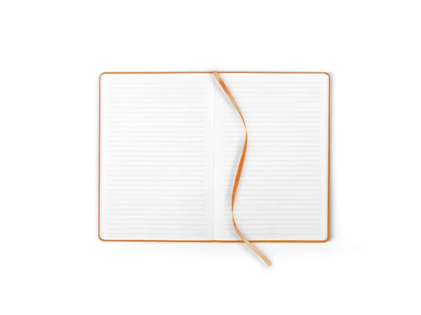 NOTE MINI notebook A6 with elastic closure Orange