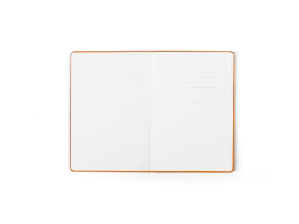 NOTE MINI notebook A6 with elastic closure Orange