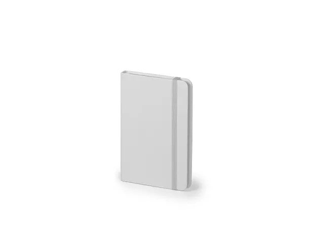 NOTE MINI notebook A6 with elastic closure White