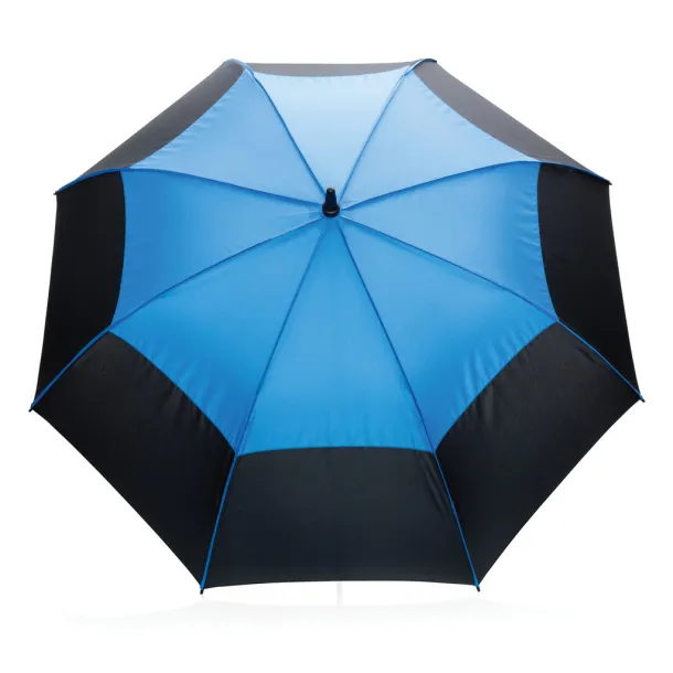  27" Impact AWARE™ RPET auto open stormproof umbrella - XD Collection Blue 