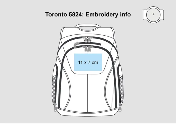  Toronto ruksak za laptop, 15.6" - Shugon