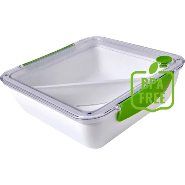  Lunch box 920 ml, fork light green