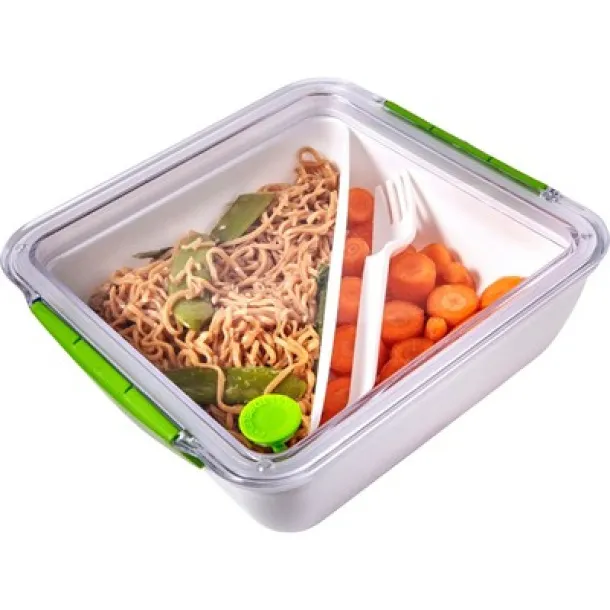  Lunch box 920 ml, fork light green