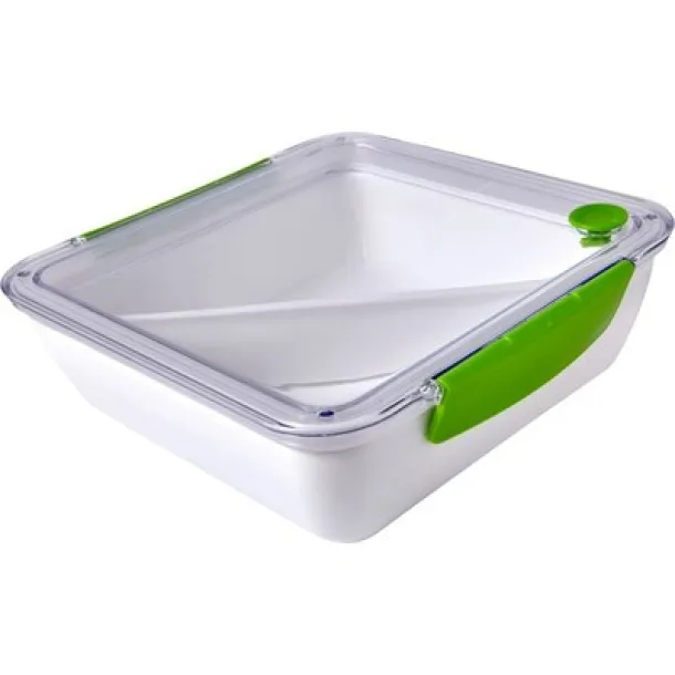  Lunch box 920 ml, fork light green