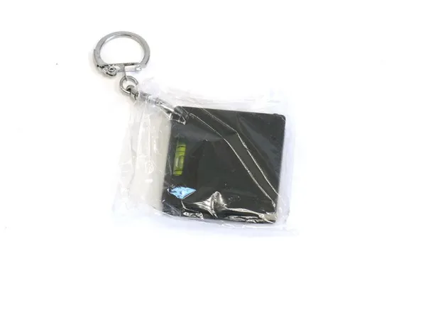 BRICK key holder with tape measure Black