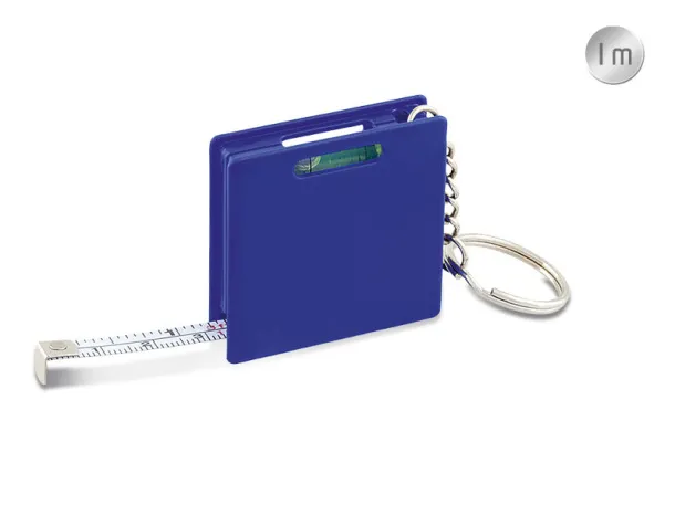 BRICK key holder with tape measure Blue