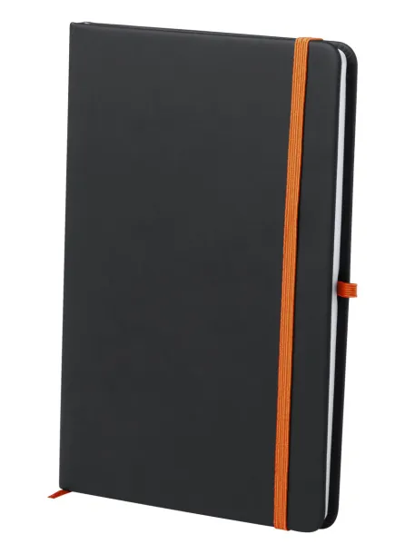 Kefron notebook Orange Black