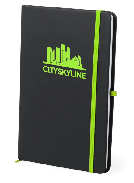 Kefron notebook Lime green Black