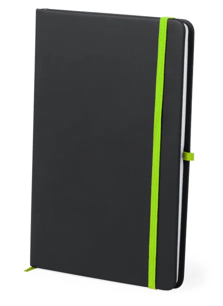 Kefron notebook Lime green Black