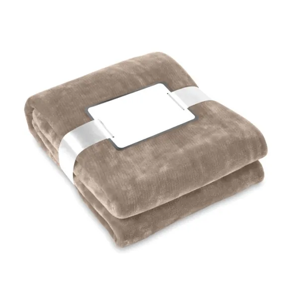 DAVOS Blanket flannel khaki