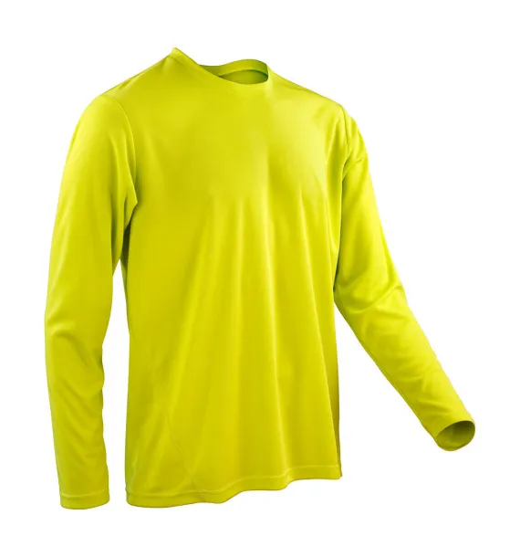  Muška sportska majica dugih rukava - Spiro Lime Green