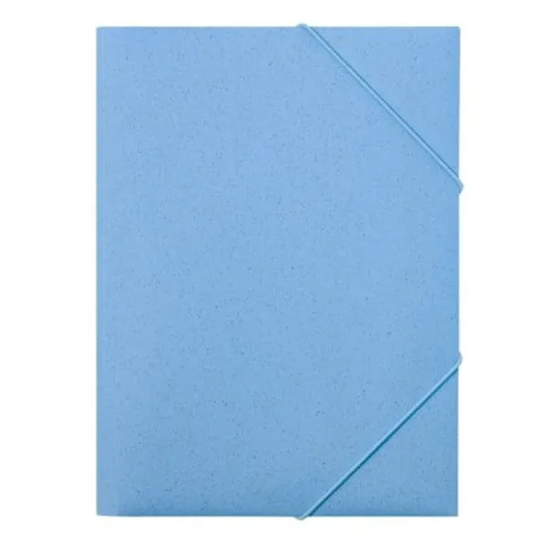  Wheat straw document folder approx. A4 blue