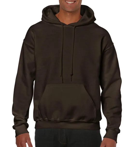  Heavy Blend™ Hooded Sweat - Gildan Dark Chocolate