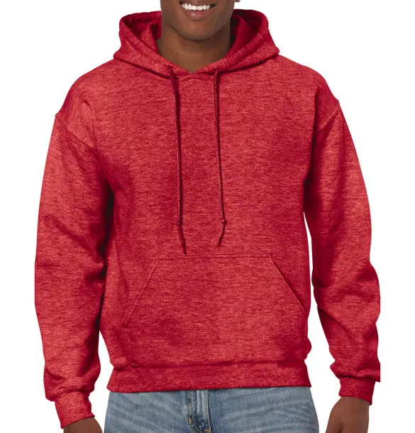  Heavy Blend™ Hooded Sweat - Gildan Heather Sport Scarlet Red