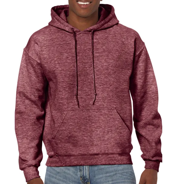  Heavy Blend™ Hooded Sweat - Gildan Heather Sport Dark Maroon