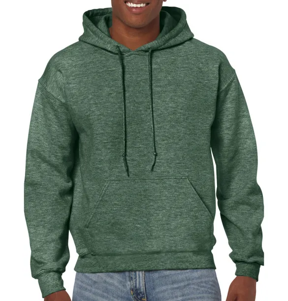  Heavy Blend™ Hooded Sweat - Gildan Heather Sport Dark Green