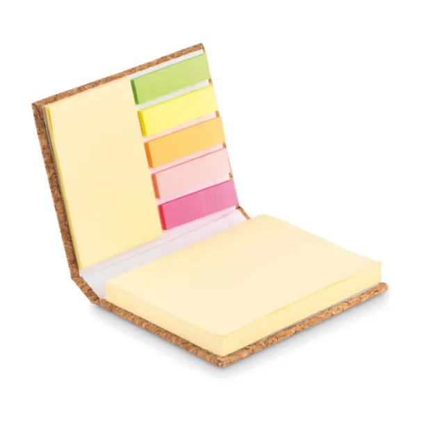 VISIONCORK Cork sticky note memo pad Beige