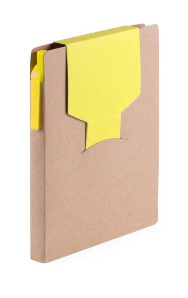 Cravis notebook Yellow Natural