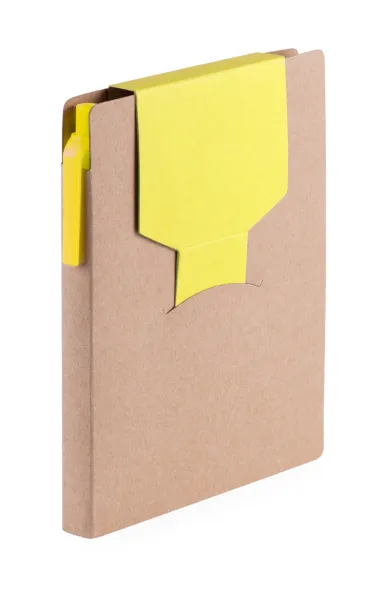 Cravis notebook Yellow Natural