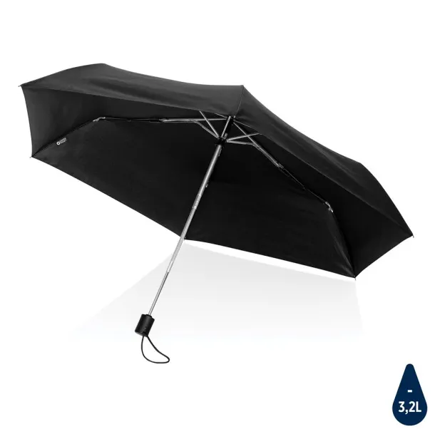  SP Aware™ RPET Ultra-light full auto 20.5”umbrella - Swiss Peak Black 