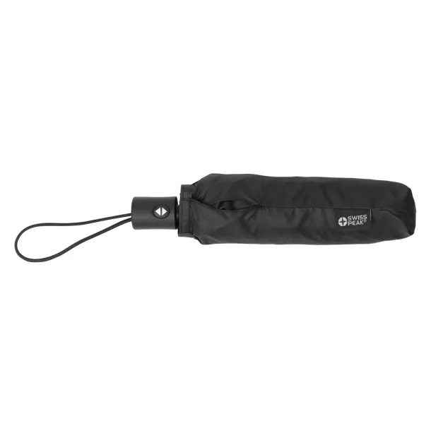  SP Aware™ RPET Ultra-light full auto 20.5”umbrella - Swiss Peak Black 