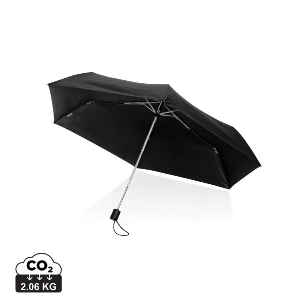  SP Aware™ RPET Ultra-light full auto 20.5”umbrella - Swiss Peak Black 