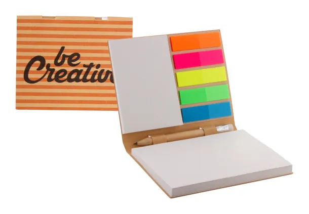 CreaStick Combo Plus Eco custom sticky notepad Natural