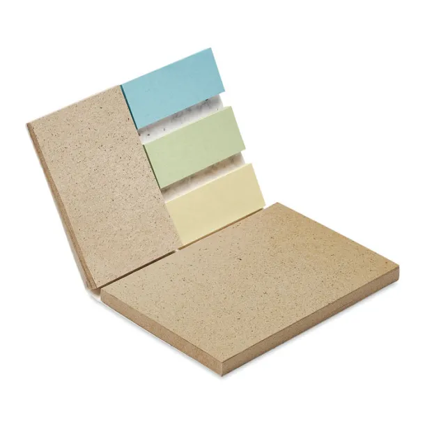 GROW ME Grass seed paper memo set White