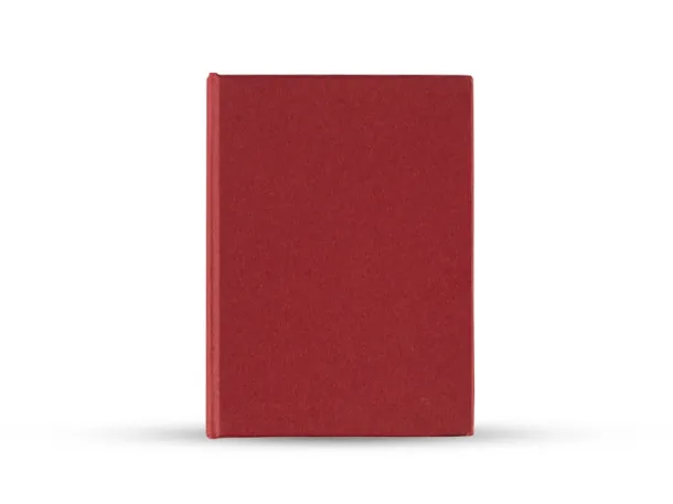 ICON pocket size notebook with stickers Red