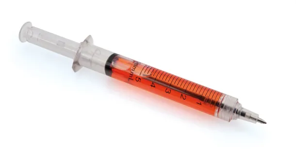 Vaccine pen Red