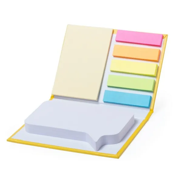  Memo holder "speech bubble", sticky notes Žuta