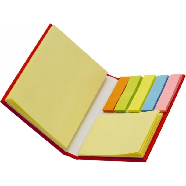  Memo holder, sticky notes red