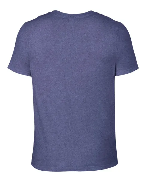  Lagana majica kratkih rukava s V ovratnikom - Anvil Heather Blue