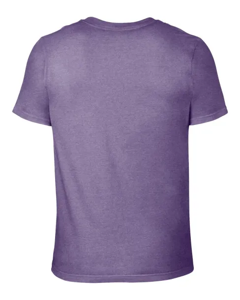  Lagana majica kratkih rukava s V ovratnikom - Anvil Heather Purple
