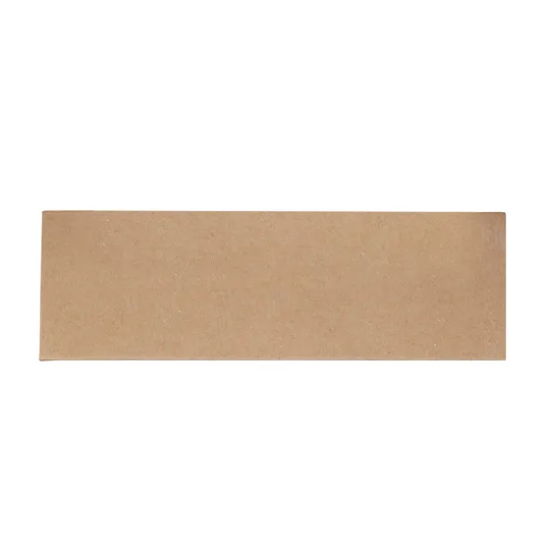 MEMO RULER set of sticky notes Brown