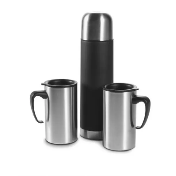  Vacuum flask 470 ml with 2 mugs 260 ml neutral