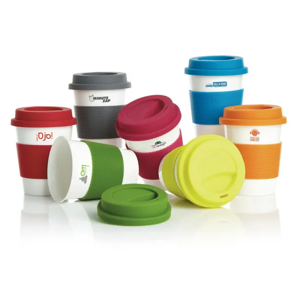  ECO PLA coffee cup - XD Collection Red White