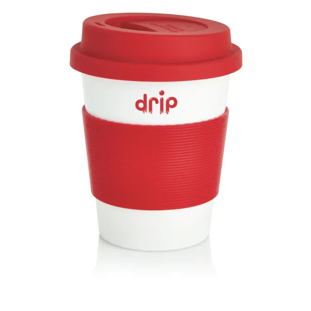  ECO PLA coffee cup - XD Collection Red White