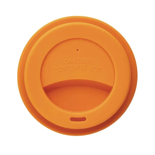  ECO PLA coffee cup - XD Collection Orange White