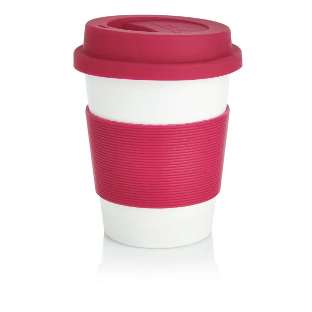  ECO PLA coffee cup - XD Collection Pink White