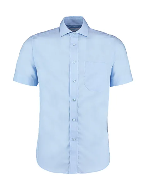  Classic Fit Non Iron Shirt SSL - Kustom Kit Svijelo plava