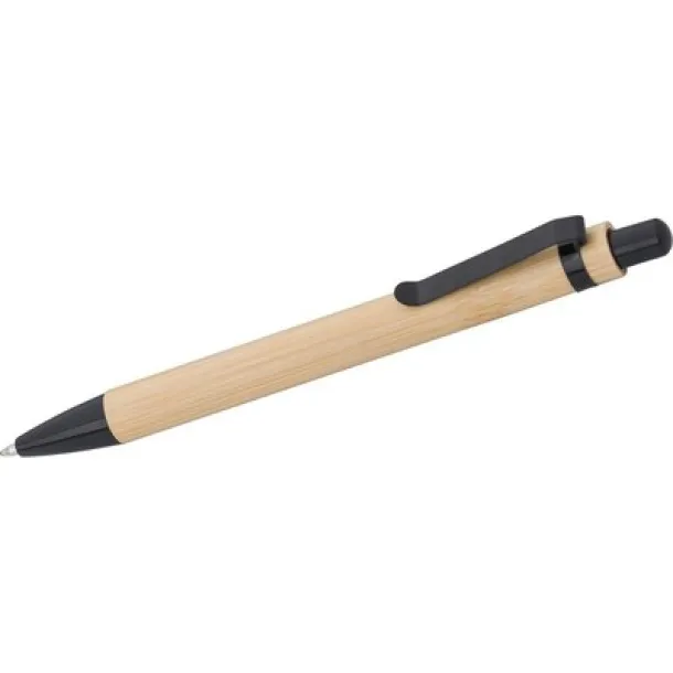  Bamboo ball pen Crna