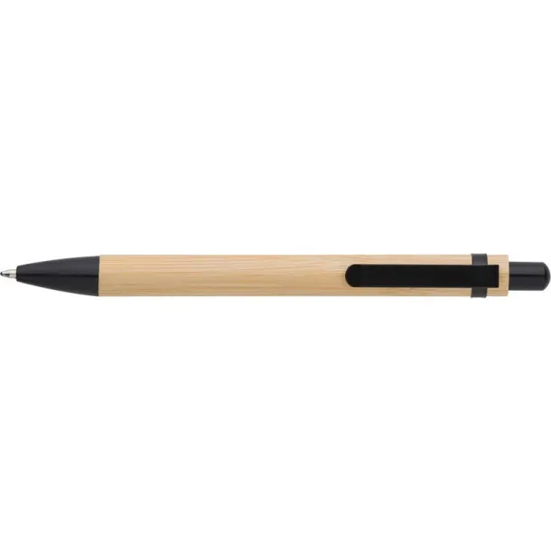  Bamboo ball pen Crna