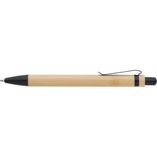  Bamboo ball pen Crna