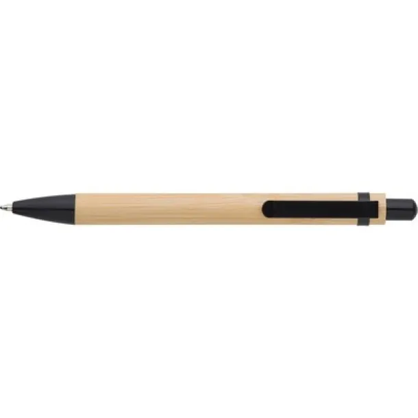  Bamboo ball pen black