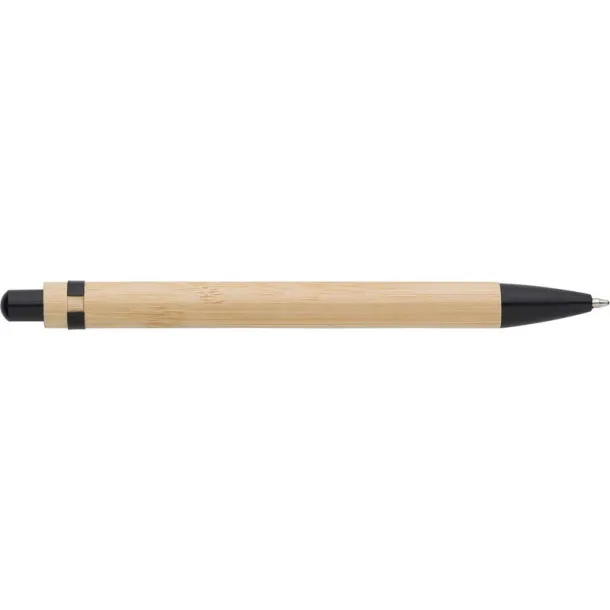  Bamboo ball pen Crna