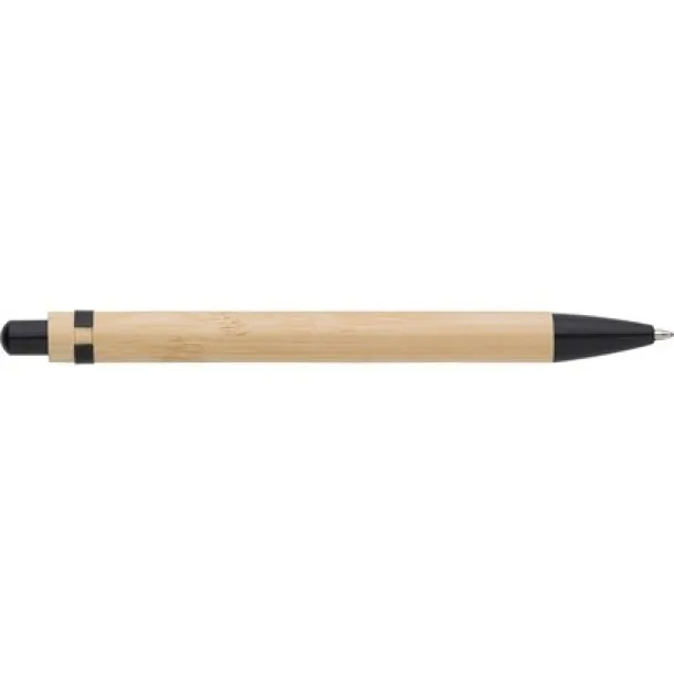  Bamboo ball pen Crna